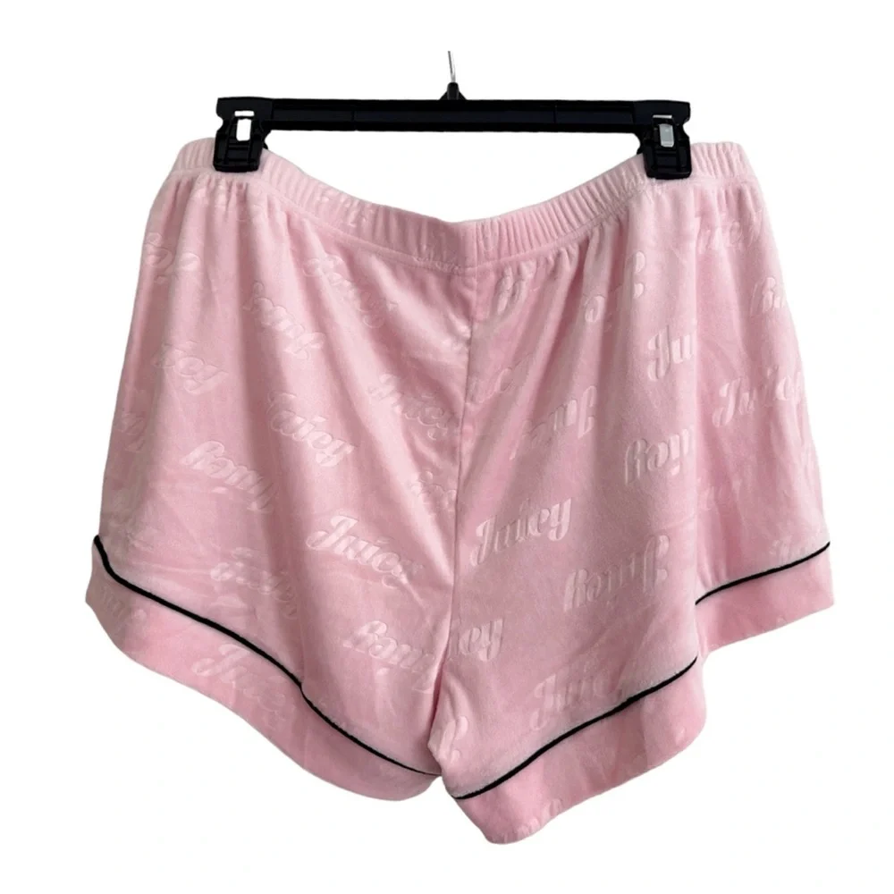 Juicy Couture Pink Sleep Shorts Large NWOT